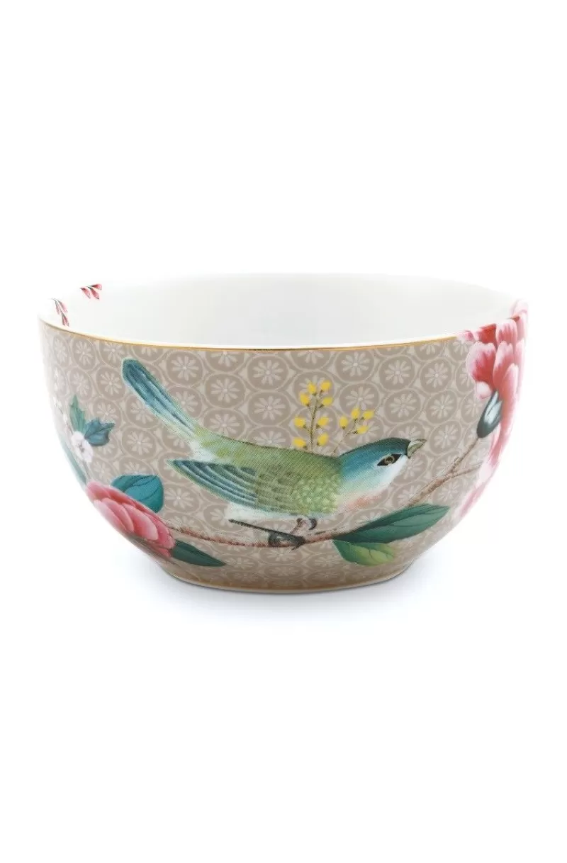 Outlet Pip Studio Blushing Birds Schale 12 Cm Khaki