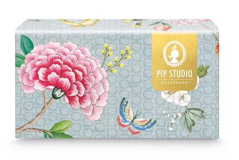 Discount Pip Studio Blushing Birds Set/2 Cappuccino Tassen & Untertassen Blau