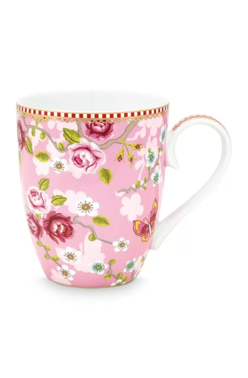 Sale Pip Studio Early Bird Tasse Gross Chinese Rose Rosa