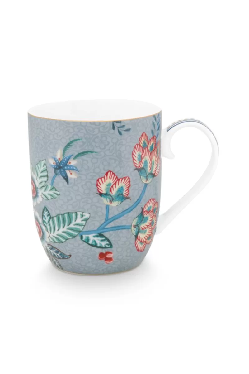 Flash Sale Pip Studio Flower Festival Tasse Klein Hell Blau