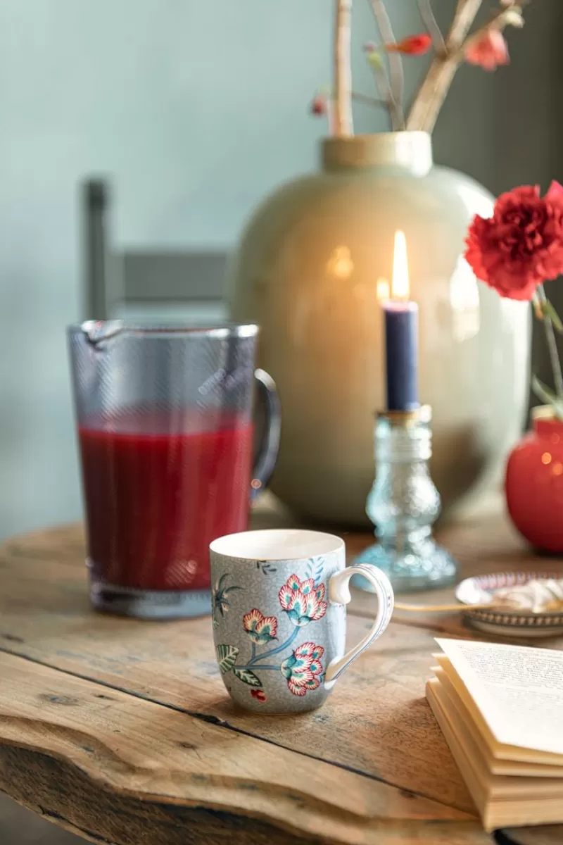 Flash Sale Pip Studio Flower Festival Tasse Klein Hell Blau