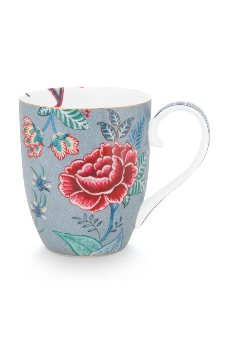 Sale Pip Studio Flower Festival Tasse Xl Hell Blau