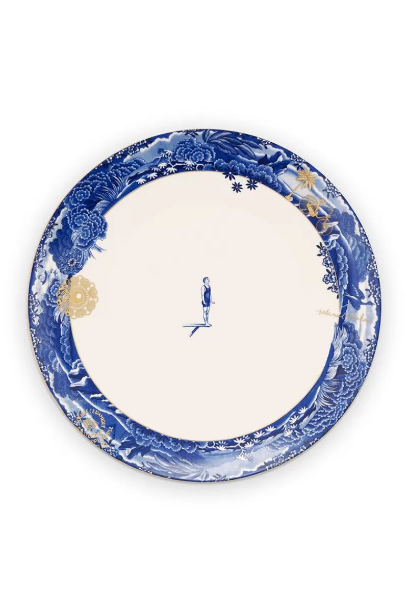 Shop Pip Studio Heritage Essteller Grenze Blau 26.5 Cm