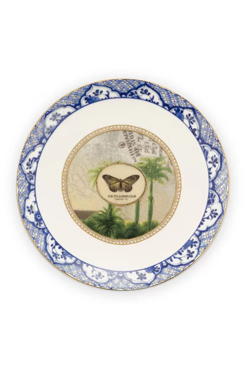 Cheap Pip Studio Heritage Gebäckteller Schmetterling Blau 15 Cm