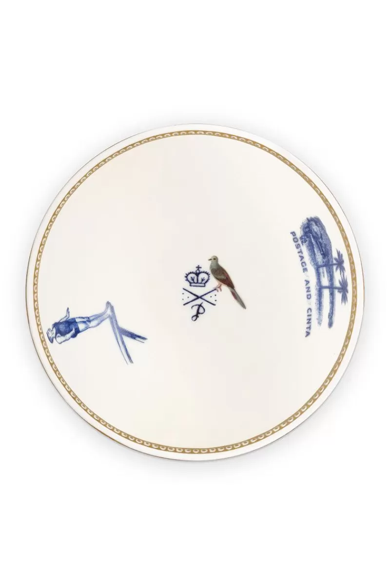 Cheap Pip Studio Heritage Schale Fliese Blau 11 Cm