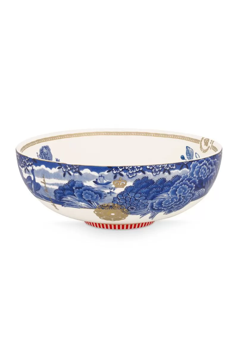 New Pip Studio Heritage Schale Grenze Blau 20 Cm
