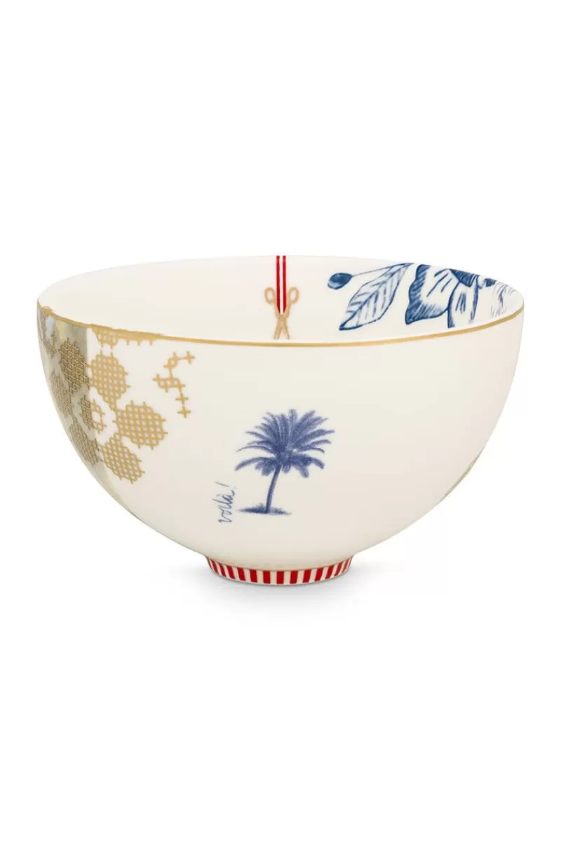 Clearance Pip Studio Heritage Schale Palme Weis 15 Cm