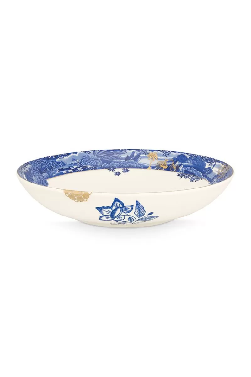Clearance Pip Studio Heritage Suppenteller Grenze Blau 25.5 Cm