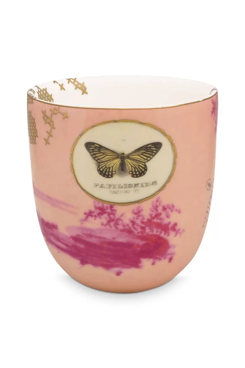 Hot Pip Studio Heritage Tasse Large Bemalt Rosa