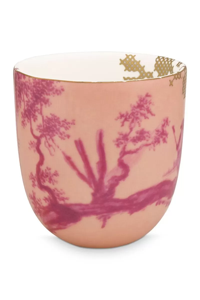 Hot Pip Studio Heritage Tasse Large Bemalt Rosa