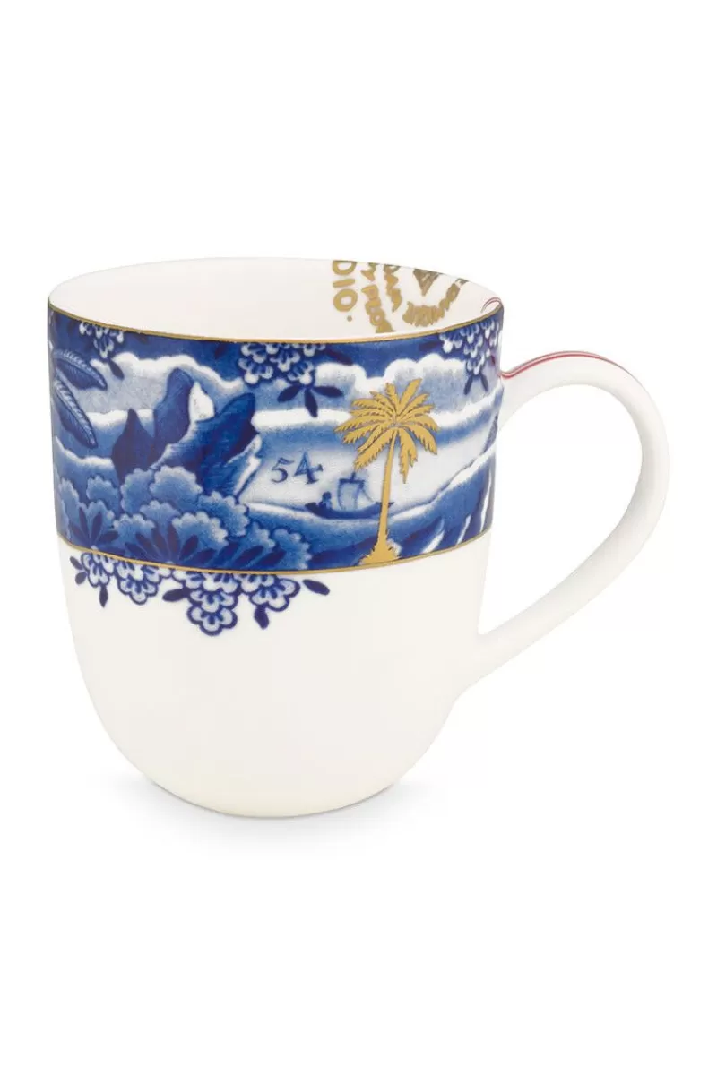 Discount Pip Studio Heritage Tasse Small Grenze Blau