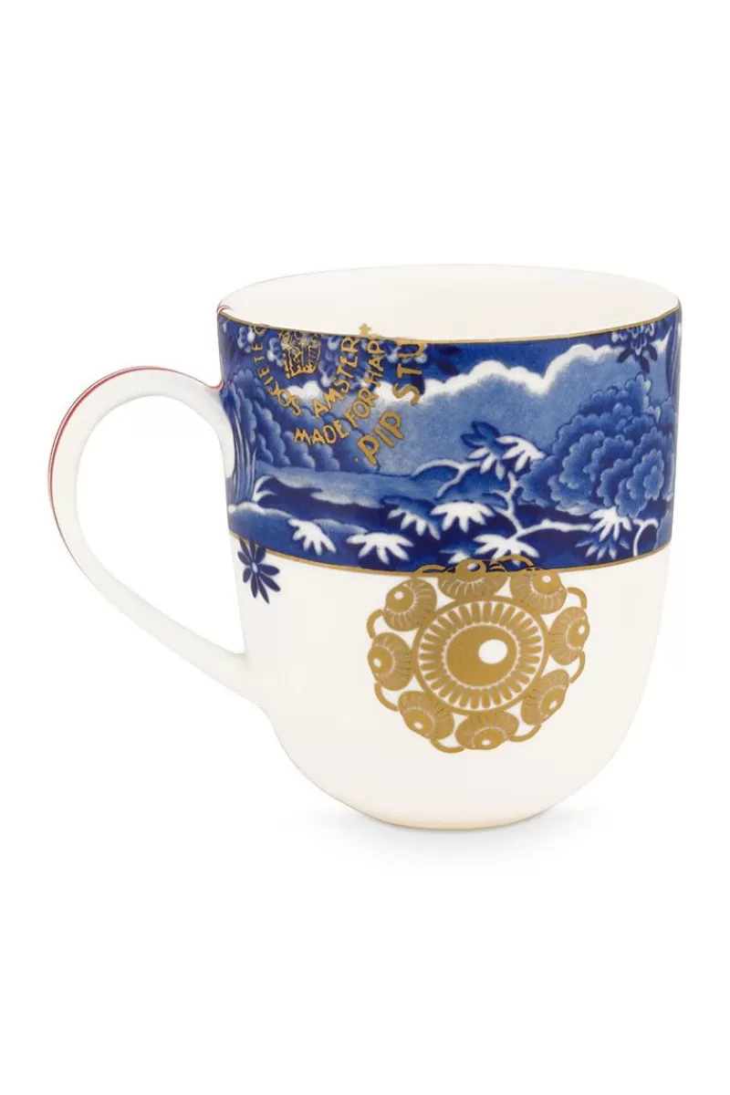 Discount Pip Studio Heritage Tasse Small Grenze Blau