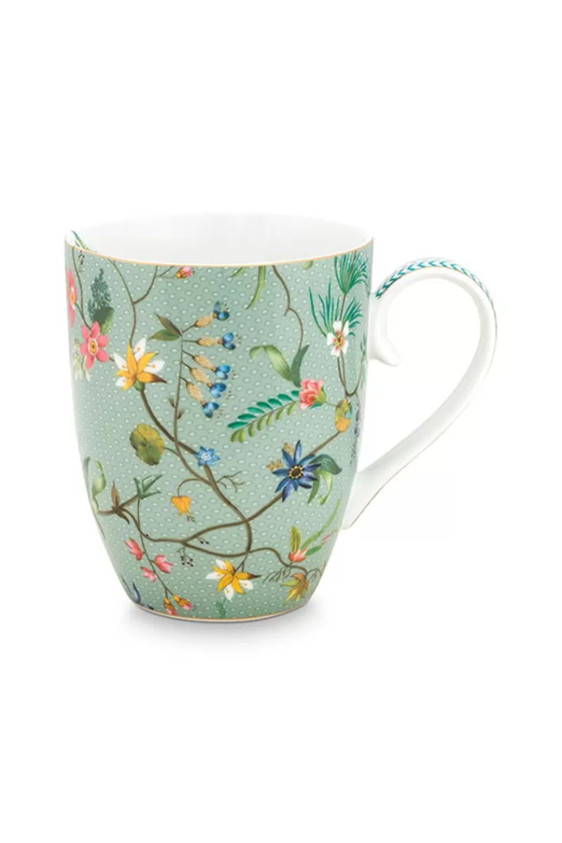 Cheap Pip Studio Jolie Tasse Gross Flowers Blau