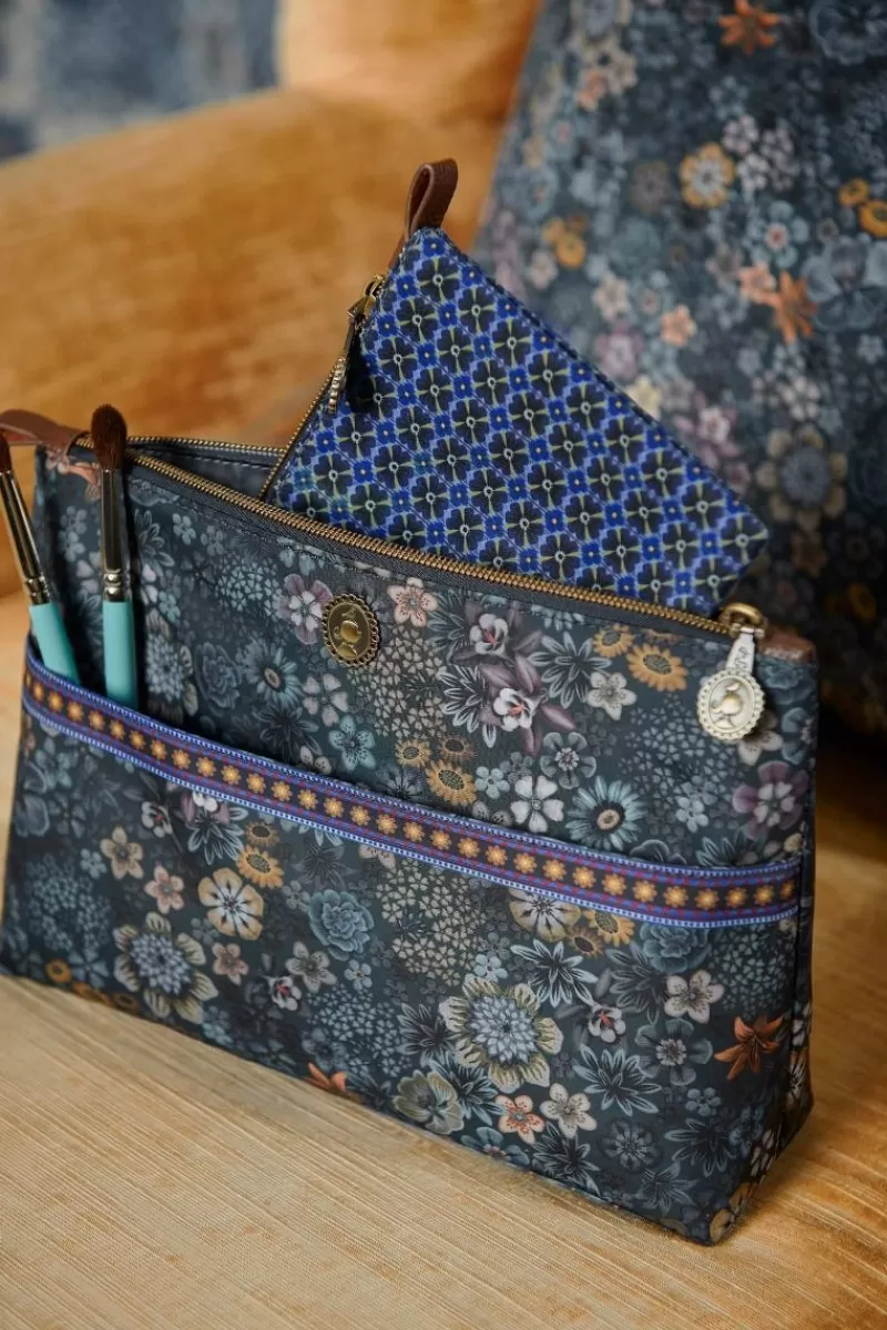 Flash Sale Pip Studio Kosmetiktasche Combi Gross Tutti I Fiori Blau