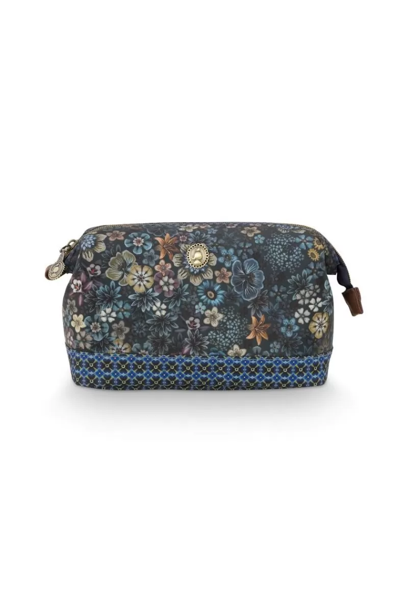 New Pip Studio Kosmetiktasche Medium Tutti I Fiori Blau