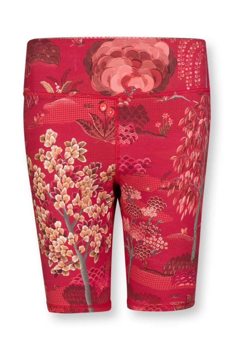 Cheap Pip Studio Kurze Sporthose Japanese Garden Rot