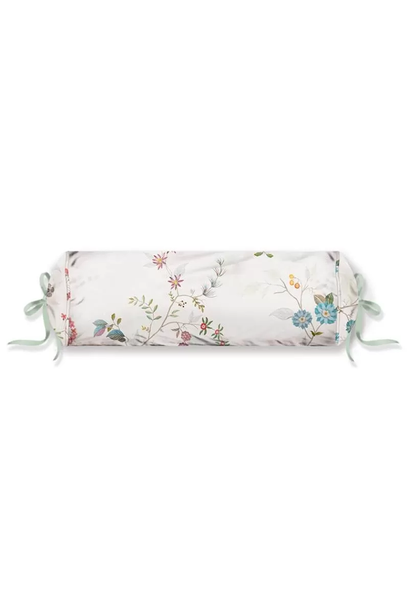 New Pip Studio Nackenrolle Kawai Flower Weiss