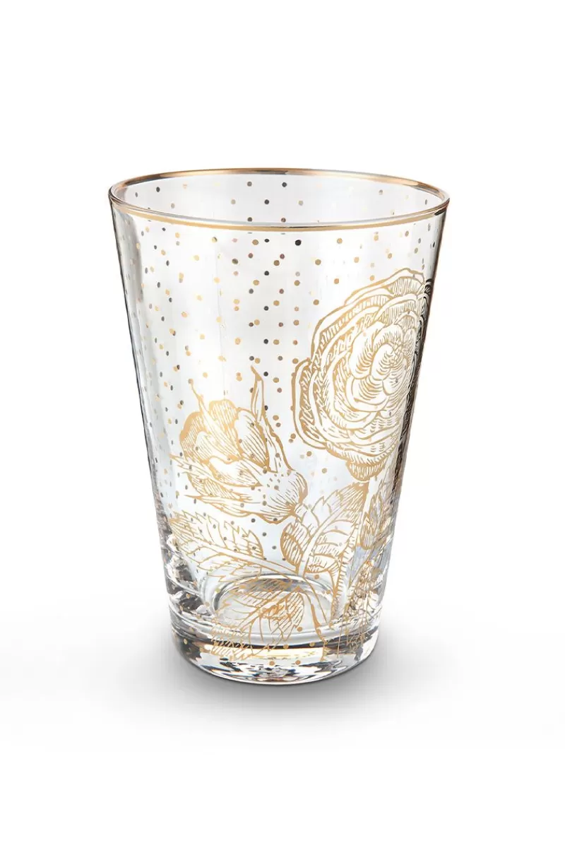 Sale Pip Studio Royal Longdrinkglas Golden Flower