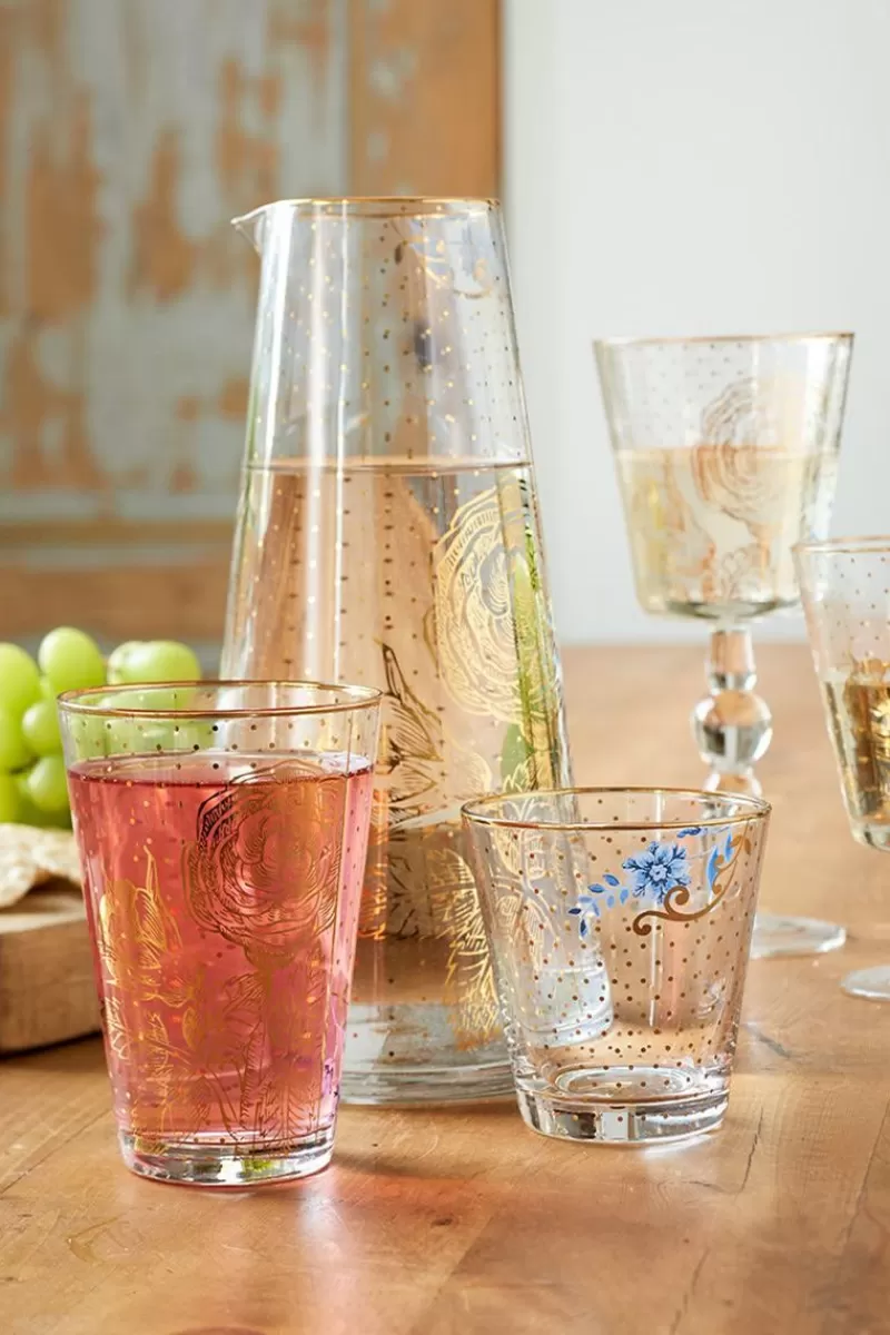 Sale Pip Studio Royal Longdrinkglas Golden Flower