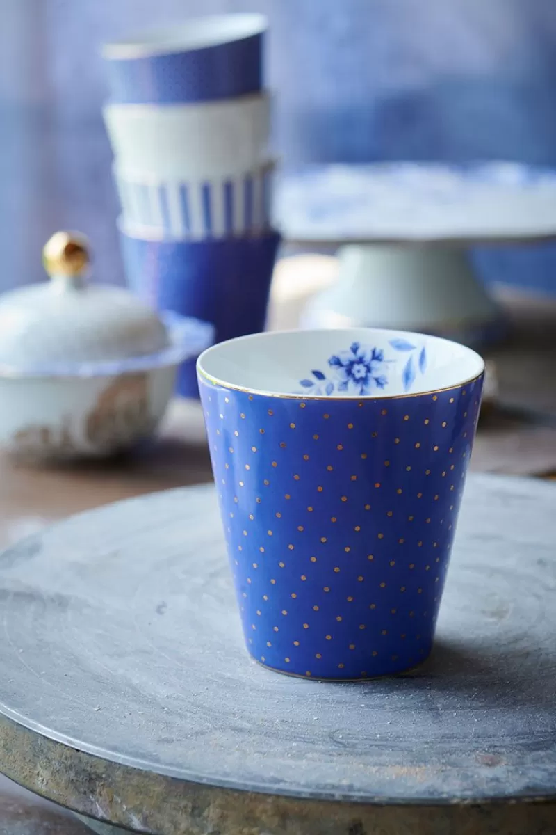 Flash Sale Pip Studio Royal Stripes Tasse Dots Blau