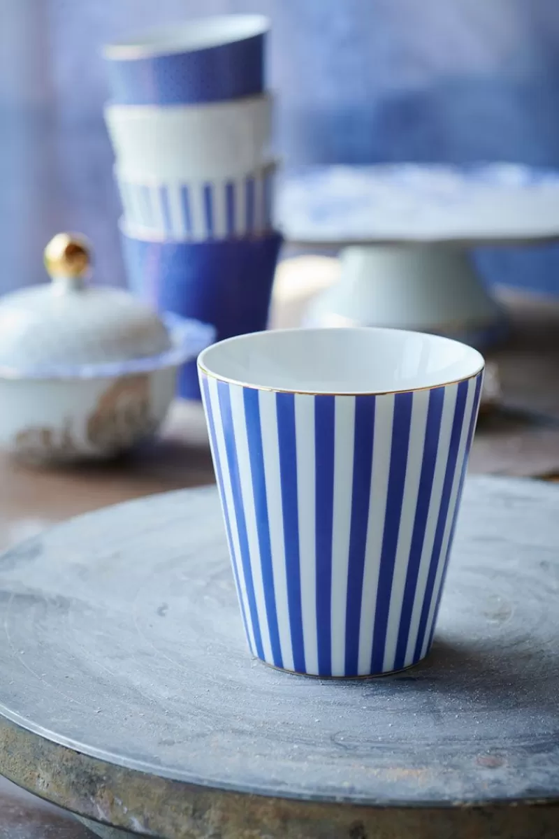 Best Sale Pip Studio Royal Stripes Tasse Klein Blau