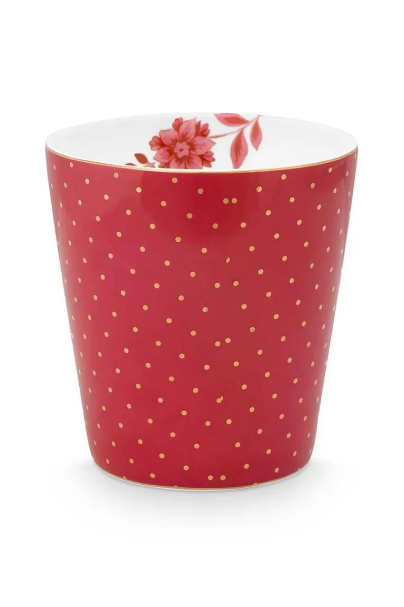 Best Sale Pip Studio Royal Stripes Tasse Punkte Dunkel Rosa