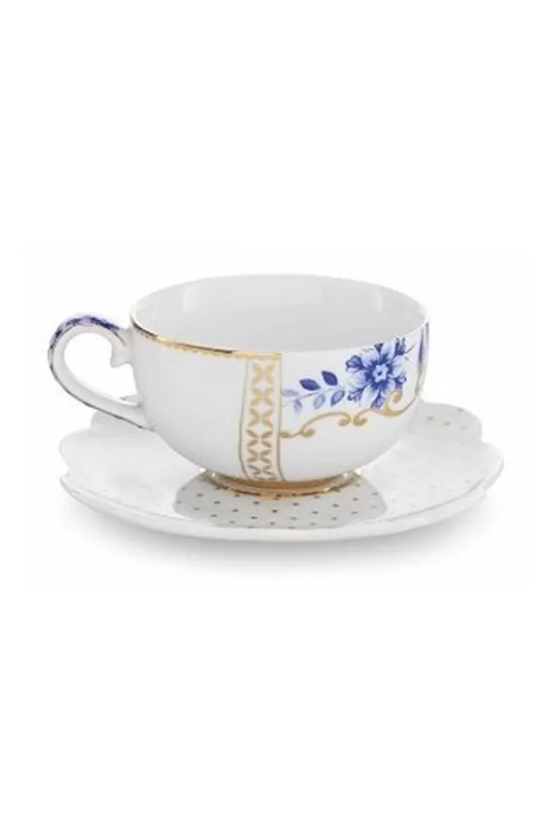 Hot Pip Studio Royal White Espresso Tasse & Untertasse