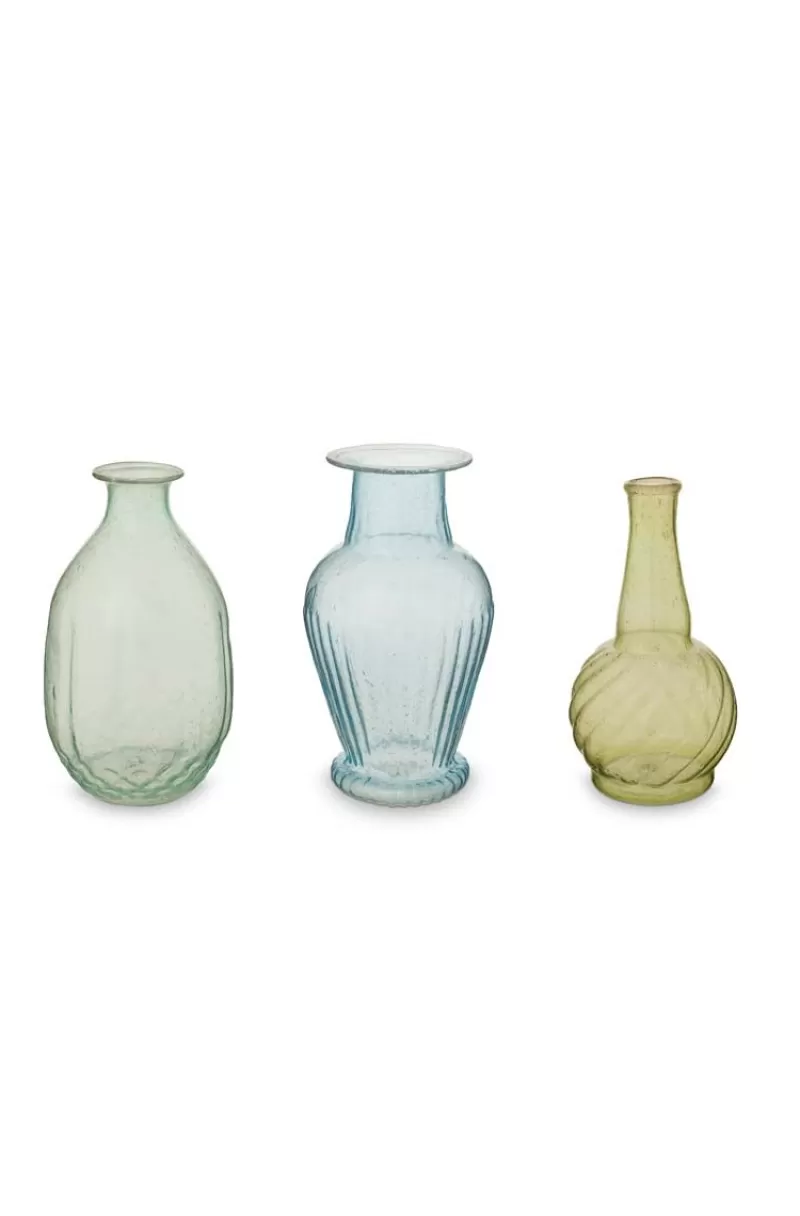 Clearance Pip Studio Set/3 Vasen Glas M Grun