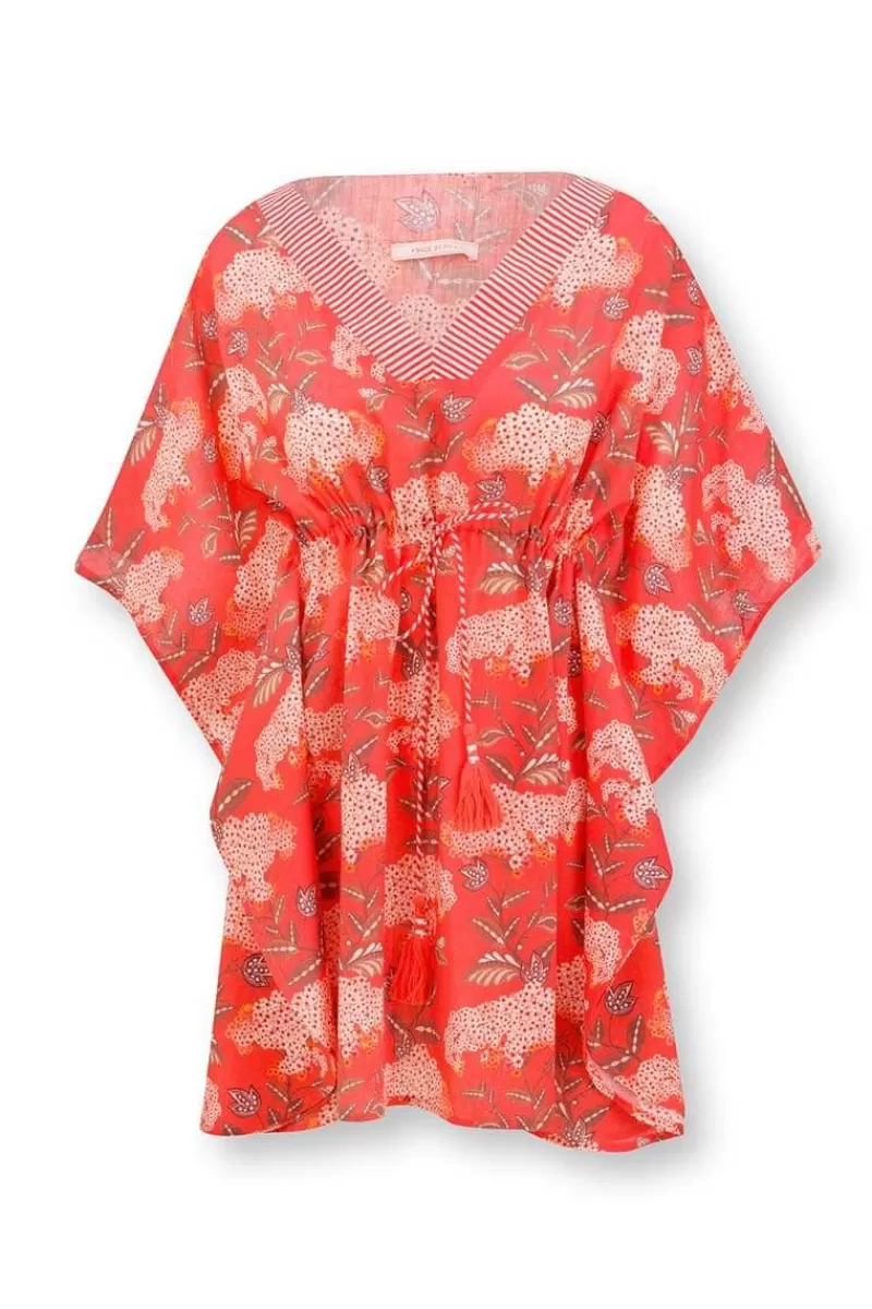 New Pip Studio Tunic Flora Firenze Koralle Rot