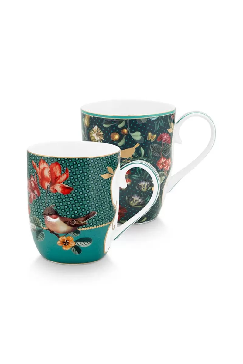 Best Sale Pip Studio Winter Wonderland Set/2 Tassen Klein Grun