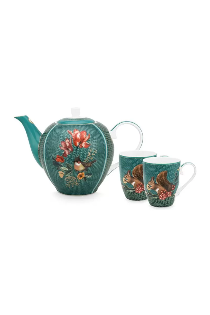 Sale Pip Studio Winter Wonderland Tea Set/3 Grun