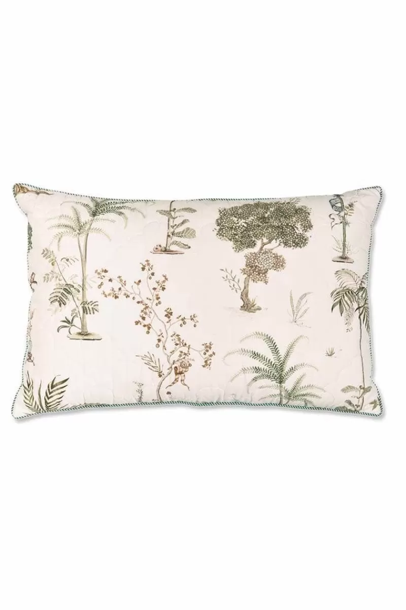 Outlet Pip Studio Zierkissen Quilted Giardini Di Frutta Weiss